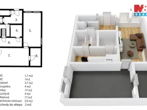 Prodej ubytování, Přerubenice, 167 m2