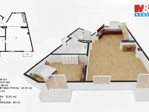 Prodej bytu 2+1, Poděbrady - Poděbrady III, Palackého, 67 m2