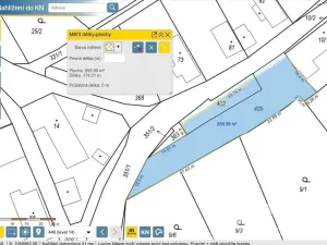 Prodej pozemku pro bydlení, Polní Voděrady, 860 m2