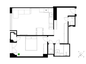 Prodej bytu 2+kk, Praha - Krč, Budějovická, 53 m2