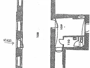 Pronájem obchodního prostoru, Písek, Bakaláře, 60 m2