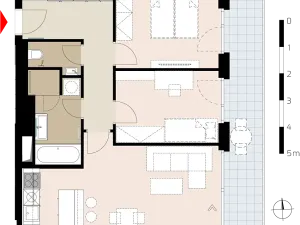 Prodej bytu 3+kk, Praha - Žižkov, U Viktorie, 70 m2