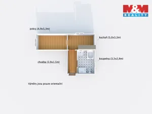 Pronájem bytu 2+1, Janovice nad Úhlavou, Podsedky, 54 m2