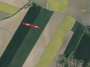 Prodej podílu pole, Honbice, 3650 m2