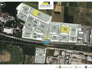 Pronájem skladu, Modřice, Evropská, 12420 m2