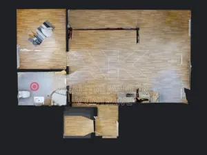 Pronájem bytu 2+kk, Ostrava - Moravská Ostrava, Jílová, 54 m2