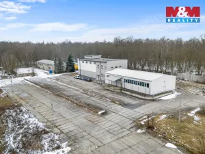 Pronájem výrobních prostor, Libušín, Důl Max, 768 m2