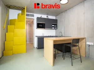 Pronájem bytu 2+kk, Brno - Trnitá, Dornych, 46 m2
