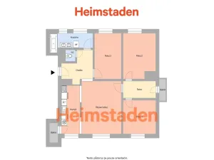 Pronájem bytu 4+kk, Ostrava - Moravská Ostrava, Gregorova, 104 m2