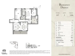 Prodej bytu 3+kk, Praha - Dejvice, U dejvického rybníčku, 106 m2