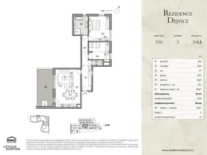 Prodej bytu 3+kk, Praha - Dejvice, U dejvického rybníčku, 88 m2
