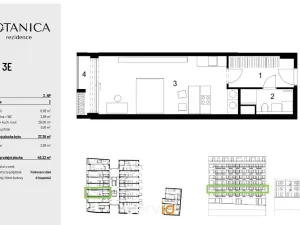 Prodej bytu 1+kk, Brno, Stará, 38 m2