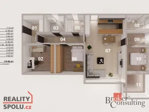 Prodej rodinného domu, Zlatá, 120 m2