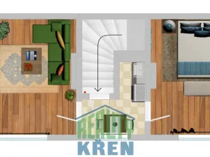 Prodej rodinného domu, Praha - Liboc, Pelikánova, 92 m2