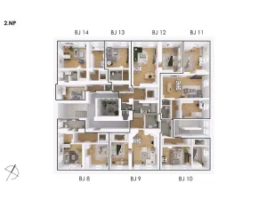 Prodej bytu 2+kk, Postupice, Blanická, 78 m2