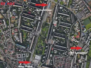 Pronájem bytu 2+kk, Praha - Letňany, Bechlínská, 53 m2