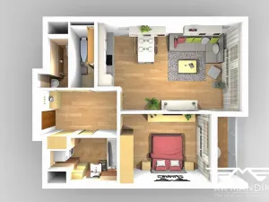 Pronájem bytu 2+kk, Praha - Jinonice, Břežánecká, 61 m2