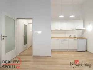Pronájem bytu 1+kk, Brno - Horní Heršpice, Sokolova, 26 m2