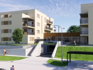 Pronájem bytu 2+kk, Slavkov u Brna, Nerudova, 44 m2