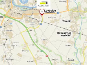 Pronájem výrobních prostor, Lovosice, Terezínská, 10000 m2