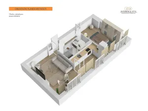 Prodej bytu 2+1, Děčín, Kamenická, 56 m2