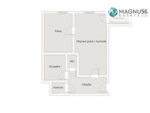 Prodej bytu 2+kk, Ostrava - Poruba, U Oblouku, 42 m2