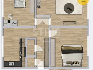 Pronájem bytu 3+1, Ostrava, Volgogradská, 78 m2