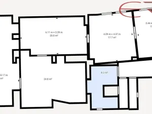 Prodej rodinného domu, Mnichovo Hradiště, Masarykovo náměstí, 200 m2