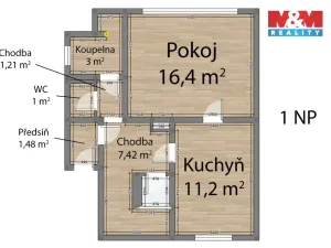 Prodej rodinného domu, Sušice - Sušice II, Smetanova, 74 m2