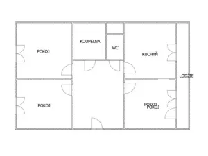 Pronájem bytu 3+1, Lány, U lipky, 78 m2