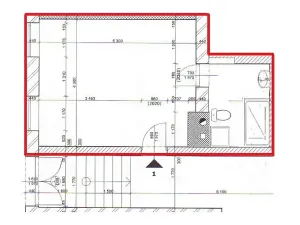 Pronájem bytu 1+kk, Ostrava - Moravská Ostrava, Husova, 29 m2