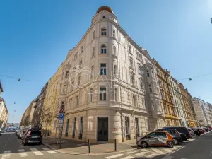 Pronájem bytu 1+kk, Praha - Holešovice, Šimáčkova, 33 m2