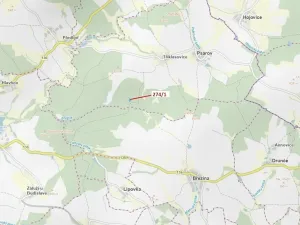 Dražba lesa, Psárov, 2949 m2