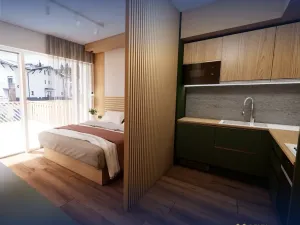 Prodej bytu 1+kk, Lipno nad Vltavou, 48 m2