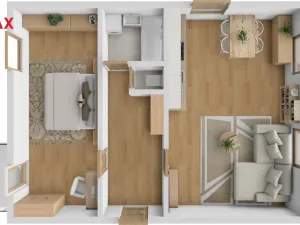 Pronájem bytu 2+kk, Ústí nad Orlicí - Hylváty, Dukelská, 66 m2