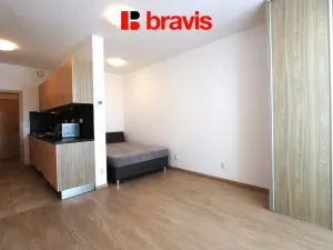 Pronájem bytu 1+kk, Brno - Pisárky, Poříčí, 31 m2