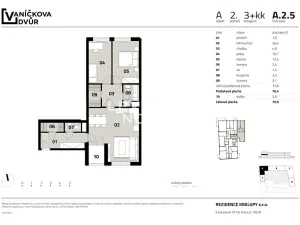 Prodej bytu 3+kk, Kralupy nad Vltavou, Husova, 76 m2