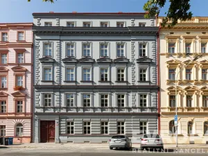 Pronájem bytu 2+kk, Praha - Karlín, Peckova, 55 m2