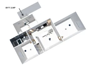 Prodej rodinného domu, Hradištko - Brunšov, 127 m2