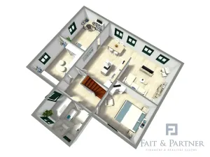 Prodej rodinného domu, Zahořany, 102 m2