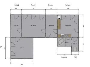 Pronájem bytu 3+1, Varnsdorf, Mostecká, 72 m2