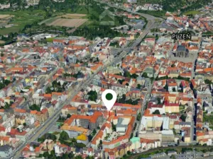 Pronájem - jiné, Plzeň, náměstí T. G. Masaryka, 40 m2