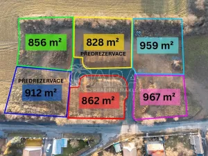 Prodej pozemku pro bydlení, Čisovice, 862 m2