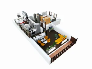 Prodej bytu 3+kk, Janov nad Nisou - Hrabětice, 63 m2