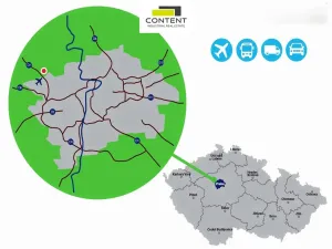 Pronájem skladu, Tuchoměřice, Podnikatelská, 5920 m2