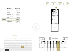 Prodej bytu 1+kk, Lipno nad Vltavou, 45 m2