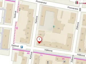 Pronájem bytu 2+1, Cheb, Hálkova, 52 m2