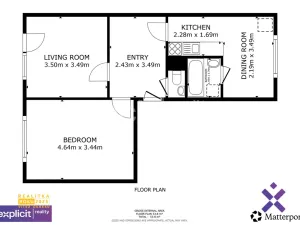 Pronájem bytu 2+1, Kroměříž, Slov. nár. povstání, 54 m2