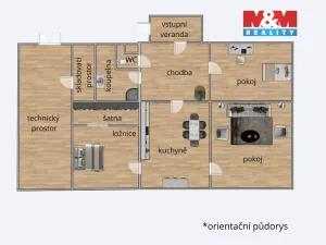 Prodej rodinného domu, Předslav - Němčice, 120 m2