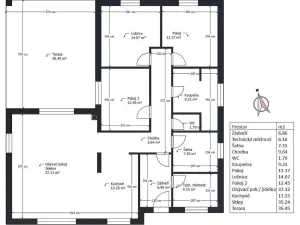 Pronájem rodinného domu, Mikulovice, V Zahradách, 131 m2